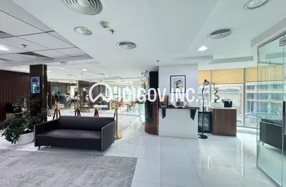 Office Space - Studio - 1 Bathroom for rent in The Binary Tower - Business Bay - Dubai