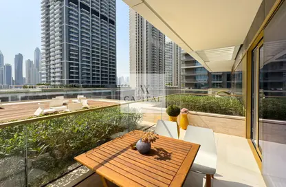 Apartment - 1 Bedroom - 1 Bathroom for rent in Grand Bleu Tower 2 - EMAAR Beachfront - Dubai Harbour - Dubai