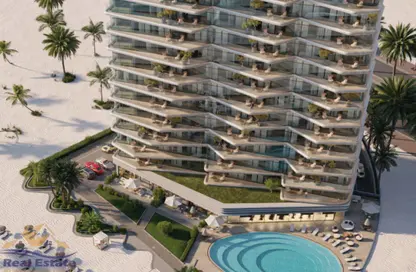 شقة - 2 غرف نوم - 3 حمامات للبيع في ذا بيتش فيستا - جزيرة المرجان - رأس الخيمة