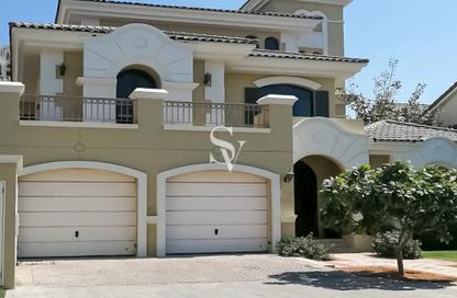 Villa - 5 Bedrooms - 6 Bathrooms for rent in Garden Homes Frond P - Garden Homes - Palm Jumeirah - Dubai