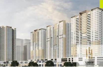 Apartment - 2 Bedrooms - 3 Bathrooms for sale in Ajman One - Phase 2 - Ajman Downtown - Ajman