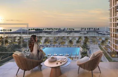 Apartment - 1 Bedroom - 1 Bathroom for sale in Marina Views Tower 1 - Marina Views - Mina Rashid - Dubai