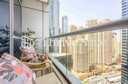 Apartment - 1 Bedroom - 2 Bathrooms for rent in Bay Central West - Bay Central - Dubai Marina - Dubai