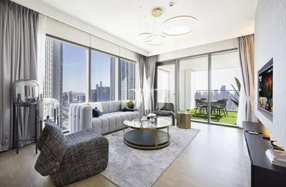 Apartment - 3 Bedrooms - 4 Bathrooms for rent in Downtown Views II Tower 2 - Downtown Views II - Zabeel 2 - Zabeel - Dubai