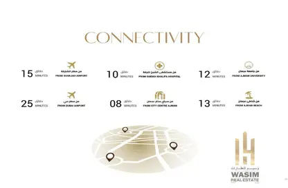 Apartment - 1 Bedroom - 2 Bathrooms for sale in Al Naemiya Tower 2 - Al Naemiya Towers - Al Nuaimiya - Ajman