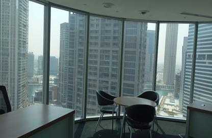 Office Space - Studio - 2 Bathrooms for rent in The Binary Tower - Business Bay - Dubai
