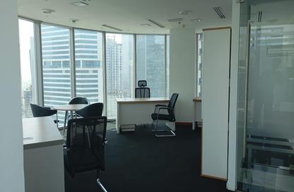 Office Space - Studio - 2 Bathrooms for rent in The Binary Tower - Business Bay - Dubai