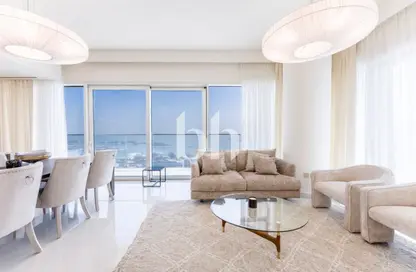 شقة - 3 غرف نوم - 4 حمامات للايجار في جراند بلو تاور 1 - إعمار بيتشفرونت - دبي هاربور - دبي