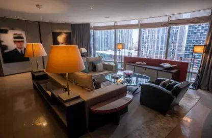 Apartment - 2 Bedrooms - 3 Bathrooms for sale in Armani Residence - Burj Khalifa Area - Downtown Dubai - Dubai