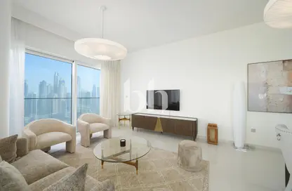 Apartment - 3 Bedrooms - 3 Bathrooms for sale in Grand Bleu Tower 1 - EMAAR Beachfront - Dubai Harbour - Dubai
