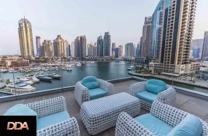 شقة - غرفة نوم - 2 حمامات للايجار في (برج كيان (إنفينيتي - دبي مارينا - دبي