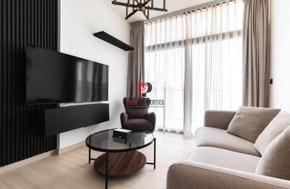 Apartment - 1 Bedroom - 2 Bathrooms for rent in Binghatti Emerald - District 15 - Jumeirah Village Circle - Dubai
