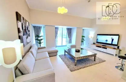 Apartment - 2 Bedrooms - 3 Bathrooms for rent in Cayan Tower - Dubai Marina - Dubai