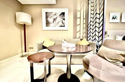 Apartment - Studio - 1 Bathroom for rent in Damac Maison Prive B - Damac Maison Prive - Business Bay - Dubai