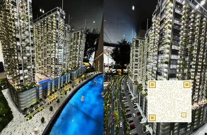 Apartment - 2 Bedrooms - 3 Bathrooms for sale in Ajman Creek Towers - Al Rashidiya 1 - Al Rashidiya - Ajman