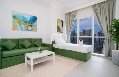 شقة - غرفة نوم - 2 حمامات للايجار في برج ماج214 - (JLT) مجمع R - أبراج بحيرات الجميرا - دبي