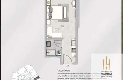 شقة - 1 حمام للبيع في برج النعيمية الثاني - النعيمية - عجمان