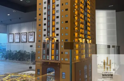 Apartment - 1 Bedroom - 2 Bathrooms for sale in Nuaimia Two Tower - Al Nuaimiya - Ajman