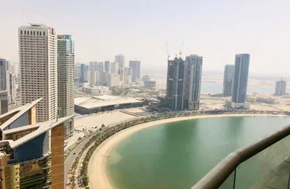 Apartment - 2 Bedrooms - 3 Bathrooms for sale in Asas Tower - Al Khan Lagoon - Al Khan - Sharjah