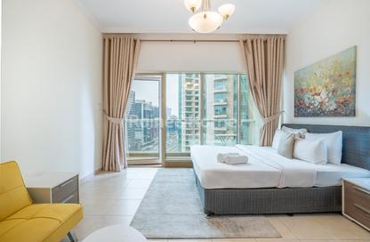 Apartment - Studio for rent in Burj Al Nujoom - Downtown Dubai - Dubai