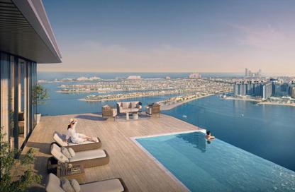 شقة - 2 غرف نوم - 2 حمامات للبيع في برج Seapoint 1 - سي بوينت - إعمار بيتشفرونت - دبي هاربور - دبي