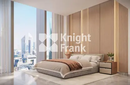 شقة - غرفة نوم - 2 حمامات للبيع في دي اي اف سي هايتس تاور - مركز دبي المالي العالمي - دبي
