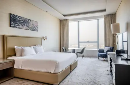 Apartment - Studio - 1 Bathroom for rent in The Palm Tower - Palm Jumeirah - Dubai