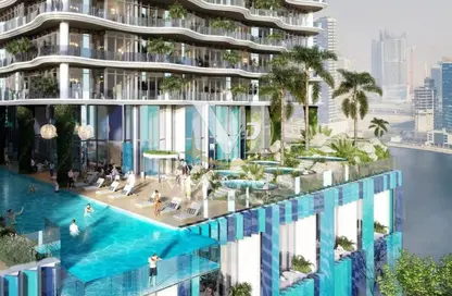 Apartment - 1 Bathroom for sale in Chic Tower - Business Bay - Dubai