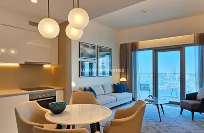 شقة - غرفة نوم - 2 حمامات للايجار في أدريس برج هاربور بوينت 1 - أدريس هاربور بوينت - مرسى خور دبي - دبي