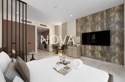 Apartment - Studio - 1 Bathroom for rent in Peninsula Five - Peninsula - Business Bay - Dubai