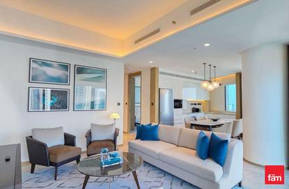 Apartment - 3 Bedrooms - 3 Bathrooms for rent in Address Harbour Point Tower 1 - Address Harbour Point - Dubai Creek Harbour (The Lagoons) - Dubai
