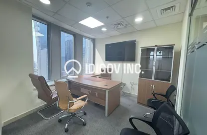 مكتب - استوديو - 1 حمام للايجار في البرج الفضي - الخليج التجاري - دبي