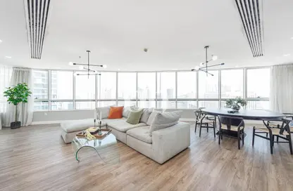 Apartment - 4 Bedrooms - 4 Bathrooms for rent in Horizon Tower - Dubai Marina - Dubai