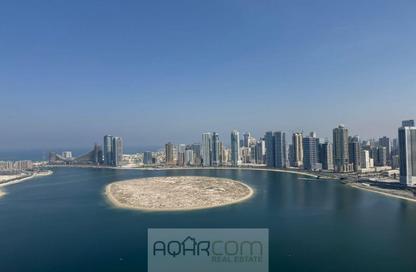 Apartment - 2 Bedrooms - 3 Bathrooms for rent in Danat Al Khan Tower - Al Khan Lagoon - Al Khan - Sharjah