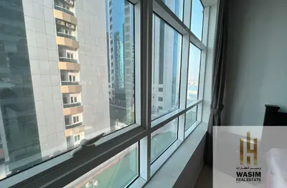 Apartment - 1 Bedroom - 2 Bathrooms for rent in Orient Tower 1 - Orient Towers - Al Bustan - Ajman