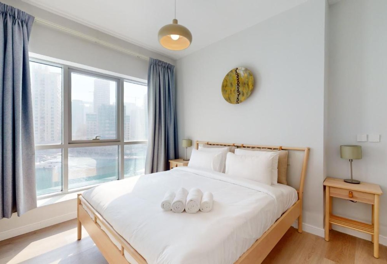 Fully Furnished | Stunning Marina View