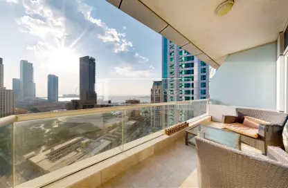 Apartment - 1 Bedroom - 2 Bathrooms for rent in Botanica Tower - Dubai Marina - Dubai