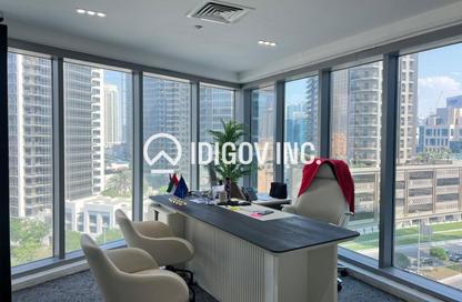 Office Space - Studio - 1 Bathroom for rent in Opal Tower - Business Bay - Dubai