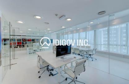 Office Space - Studio - 2 Bathrooms for rent in Fortune Tower - JLT Cluster C - Jumeirah Lake Towers - Dubai