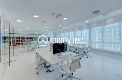 Office Space - Studio - 2 Bathrooms for rent in Fortune Tower - JLT Cluster C - Jumeirah Lake Towers - Dubai
