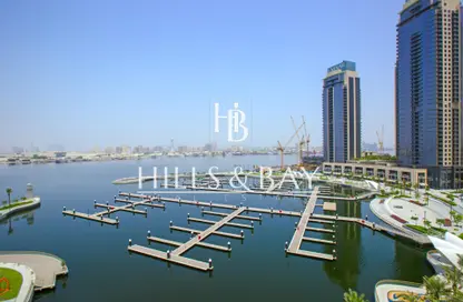 شقة - 3 غرف نوم - 5 حمامات للايجار في دبي كريك ريزيدنس برج 3 جنوب - Dubai Creek ريزيدنسز South - Dubai Creek ريزيدنسز - مرسى خور دبي - دبي