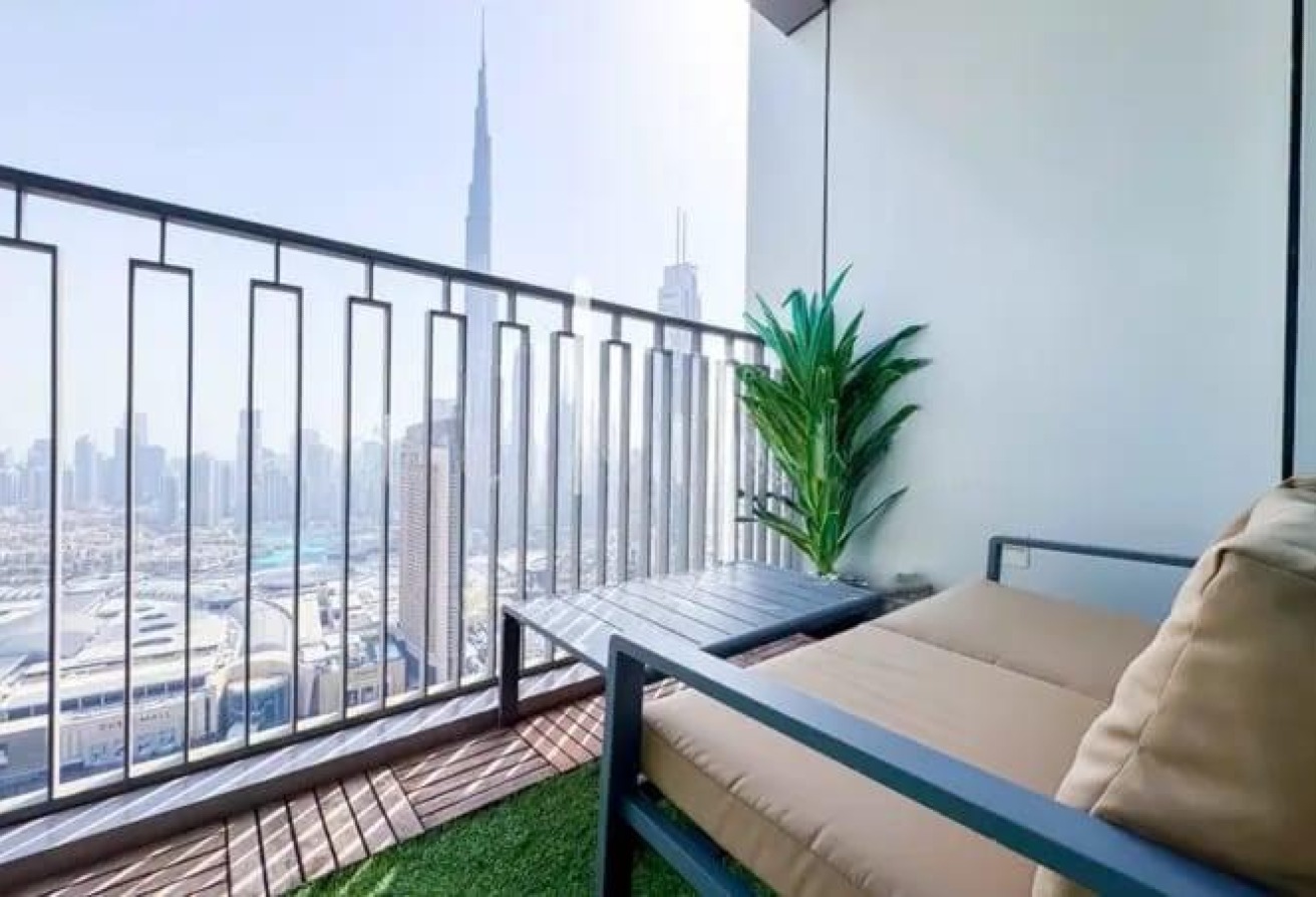 High Floor | Furnished | Burj View