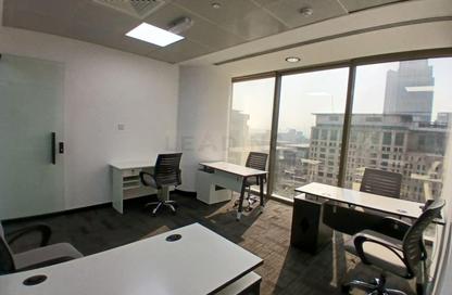 Business Centre - Studio - 3 Bathrooms for rent in Al Saqr Business Tower - Sheikh Zayed Road - Dubai