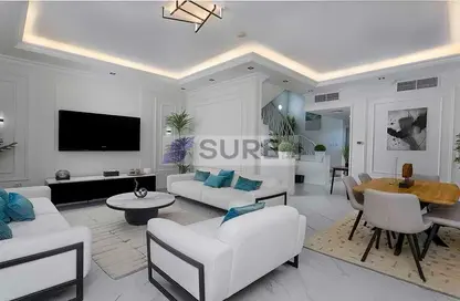 Townhouse - 4 Bedrooms - 6 Bathrooms for rent in Westar Terrace Garden - District 13 - Jumeirah Village Circle - Dubai