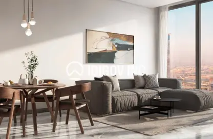 شقة - غرفة نوم - 1 حمام للبيع في بنينسولا - الخليج التجاري - دبي