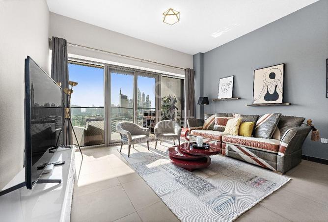 High-Floor 1BR|Fully Furnished|Golf Course View