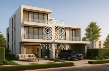 Villa - 4 Bedrooms - 5 Bathrooms for sale in Greenway - EMAAR South - Dubai South (Dubai World Central) - Dubai