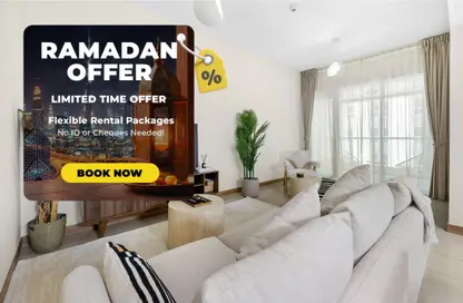 Apartment - 1 Bedroom - 1 Bathroom for rent in Sulafa Tower - Dubai Marina - Dubai