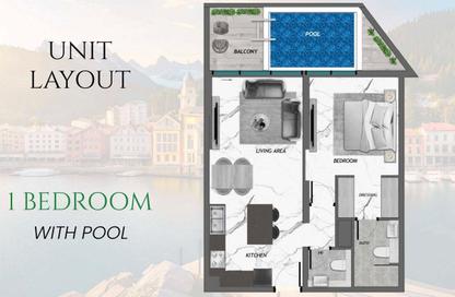 Apartment - 1 Bedroom - 1 Bathroom for sale in Samana Portofino - Dubai Production City (IMPZ) - Dubai