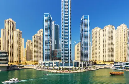 Apartment - Studio - 1 Bathroom for rent in Bay Central West - Bay Central - Dubai Marina - Dubai